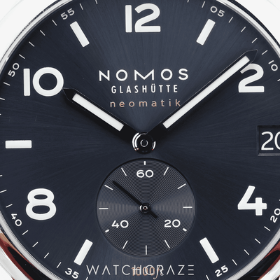 2022 NOMOS CLUB SPORT NEOMATIC DATE BLUE DIAL 42MM 782/1070