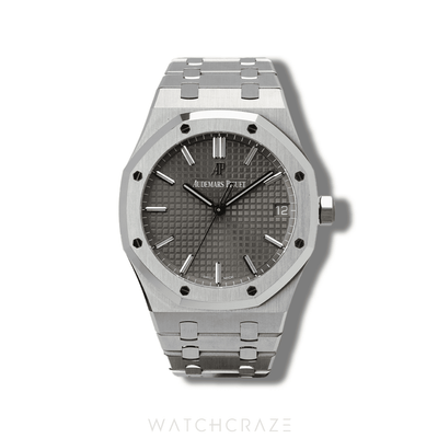 2020 AUDEMARS PIGUET ROYAL OAK GREY DIAL 41MM 15500ST.OO.1220ST.02