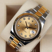2017 ROLEX DATEJUST CHAMPAGNE DIAL 41MM 126333