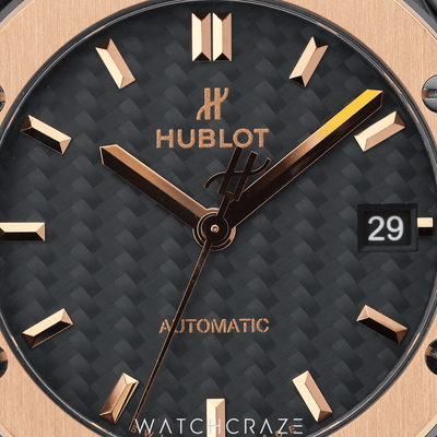 2022 HUBLOT CLASSIC FUSION CERAMIC KING GOLD 38MM 565.C0.1781.RX