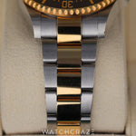 2020 ROLEX SEADWELLER TWO TONE GOLD AND STEEL BLACK DIAL 43MM 126603