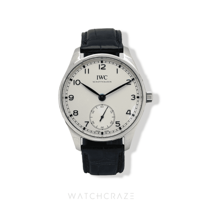 2022 IWC PORTUGIESER AUTOMATIC WHITE DIAL 40MM IW358304