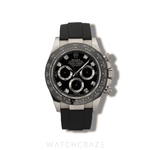2017 ROLEX COSMOGRAPH DAYTONA BLACK DIAL DIAMOND MARKERS 40MM 116519LN