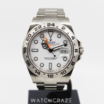2021 ROLEX EXPLORER II WHITE DIAL 42MM 226570