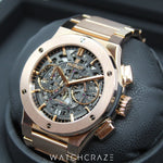 2019 HUBLOT CLASSIC FUSION AEROFUSION KING GOLD 45MM 528.OX.0180.OX