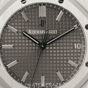 2020 AUDEMARS PIGUET ROYAL OAK GREY DIAL 41MM 15500ST.OO.1220ST.02