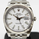 2023 ROLEX DATEJUST WHITE 41MM 126334
