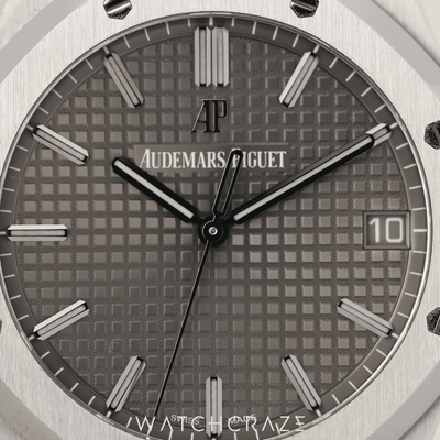 2020 AUDEMARS PIGUET ROYAL OAK GREY DIAL 41MM 15500ST.OO.1220ST.02