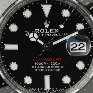 2022 ROLEX SEA-DWELLER BLACK DIAL 43MM 126600