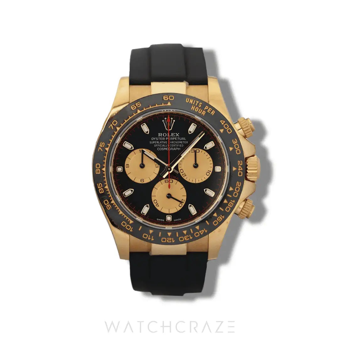 2022 ROLEX COSMOGRAPH DAYTONA YELLOW GOLD PAUL NEWMAN 40MM 116518LN