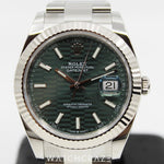 2023 ROLEX DATEJUST MINT MOTIF DIAL 41MM 126334