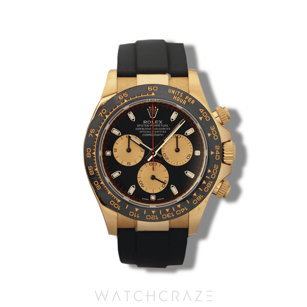 2022 ROLEX COSMOGRAPH DAYTONA YELLOW GOLD PAUL NEWMAN 40MM 116518LN