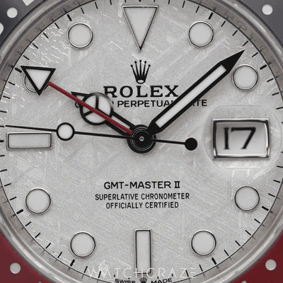 2025 ROLEX GMT-MASTER II WHITE GOLD METEORITE DIAL 40MM 126719BLRO