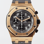 CIRCA 2010 AUDEMARS PIGUET ROYAL OAK OFFSHORE CHRONOGRAPH 42MM 26470OR.OO.A002CR.01