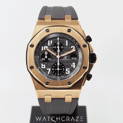 CIRCA 2010 AUDEMARS PIGUET ROYAL OAK OFFSHORE CHRONOGRAPH 42MM 26470OR.OO.A002CR.01