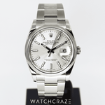 2023 ROLEX DATEJUST SILVER 36MM 126200