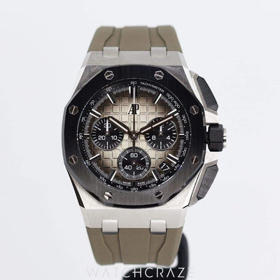 2021 AUDEMARS PIGUET ROYAL OAK OFFSHORE CHRONOGRAPH TAUPE 43MM 26420SO.OO.A600CA.01