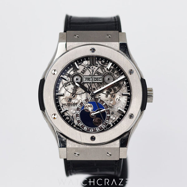 2016 HUBLOT CLASSIC FUSION AEROFUSION MOONPHASE 42MM 547.NX.0170.LR