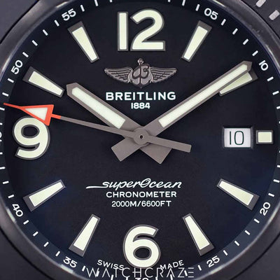 2021 BREITLING SUPEROCEAN BLACK 46MM M17368