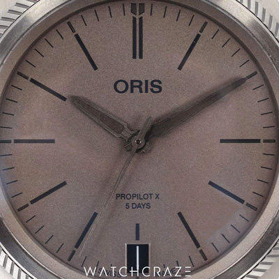 2022 ORIS PRO PILOT X CALIBRE 400 GREY DIAL 39MM  01-400-7778-7153