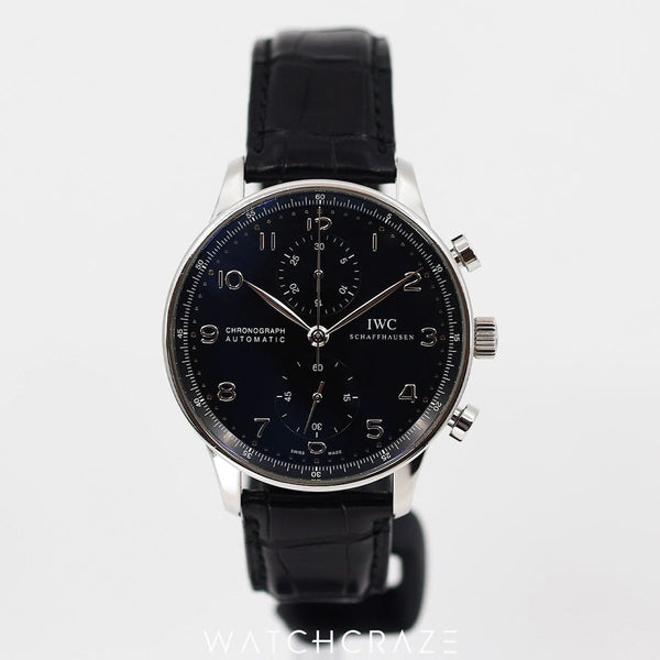 2011 IWC PORTUGUESE BLACK DIAL 41MM IW371438