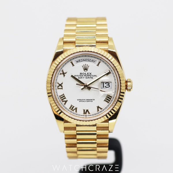 2021 ROLEX DAY-DATE 36MM 128238
