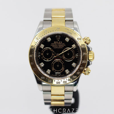 ROLEX DAYTONA TWO-TONE 40MM 116523 Y SERIAL