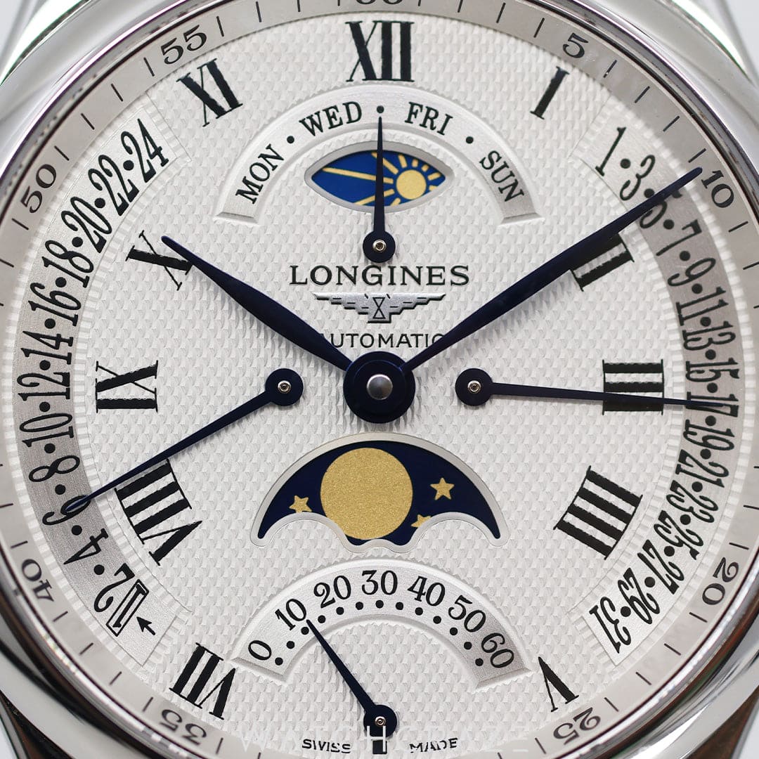 2019 LONGINES MASTER COLLECTION RETROGRADE MOONPHASE 41MM L2.738.4.71