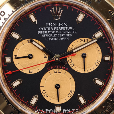 2022 ROLEX COSMOGRAPH DAYTONA YELLOW GOLD PAUL NEWMAN 40MM 116518LN