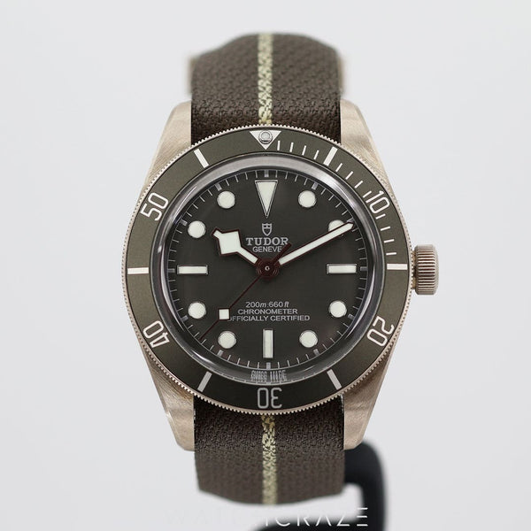 2023 TUDOR BLACK BAY 58 925 SILVER CASE TAUPE BAND 39MM 79010SG