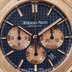 2017 AUDEMARS PIGUET ROYAL OAK CHRONOGRAPH BLUE DIAL 41MM 26331OR