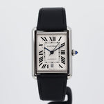 2022 CARTIER TANK MUST XL WHITE DIAL STEEL WSTA0040