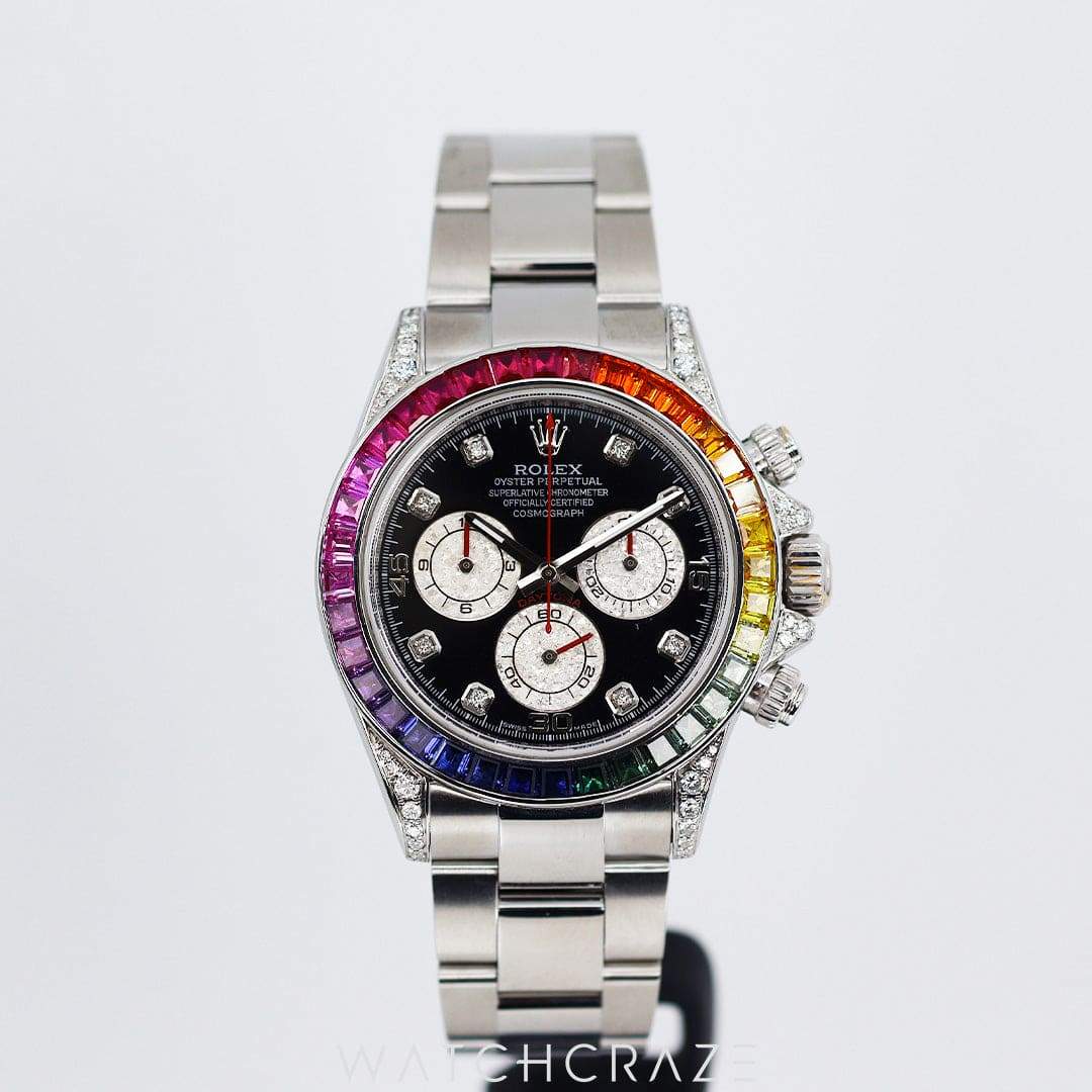ROLEX DAYTONA BLACK DIAL 40MM 116523