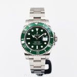 2020 ROLEX SUBMARINER DATE ''HULK'' 40MM 116610LV