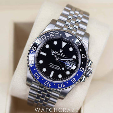 2019 ROLEX GMT-MASTER 2 'BATGIRL’ 40MM 126710BLNR