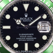2008 ROLEX SUBMARINER "KERMIT" 40MM 16610LV
