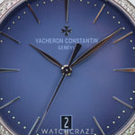 2023 LADIES VACHERON CONSTANTIN PATRIMONY BLUE DIAL 36.5MM X41GB908