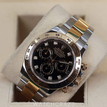 CIRCA 2017 ROLEX DAYTONA DIAMOND MARKERS 40MM 116503