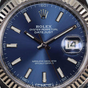 2019 ROLEX DATEJUST BLUE DIAL 41MM 126334