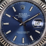 2019 ROLEX DATEJUST BLUE DIAL 41MM 126334