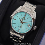 2023 GRAND SEIKO HERITAGE OCEANIA WHIRLPOOL BLUE DIAL 40MM SBGH331