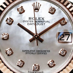 2023 ROLEX DATEJUST MOTHER OF PEARL ROSE GOLD 31MM 278271