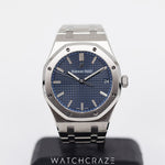 2019 AUDEMARS PIGUET ROYAL OAK BLUE DIAL 41MM 15500ST.OO.1220ST.01