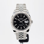 2024 ROLEX DATEJUST BLACK DIAL 41MM 126334