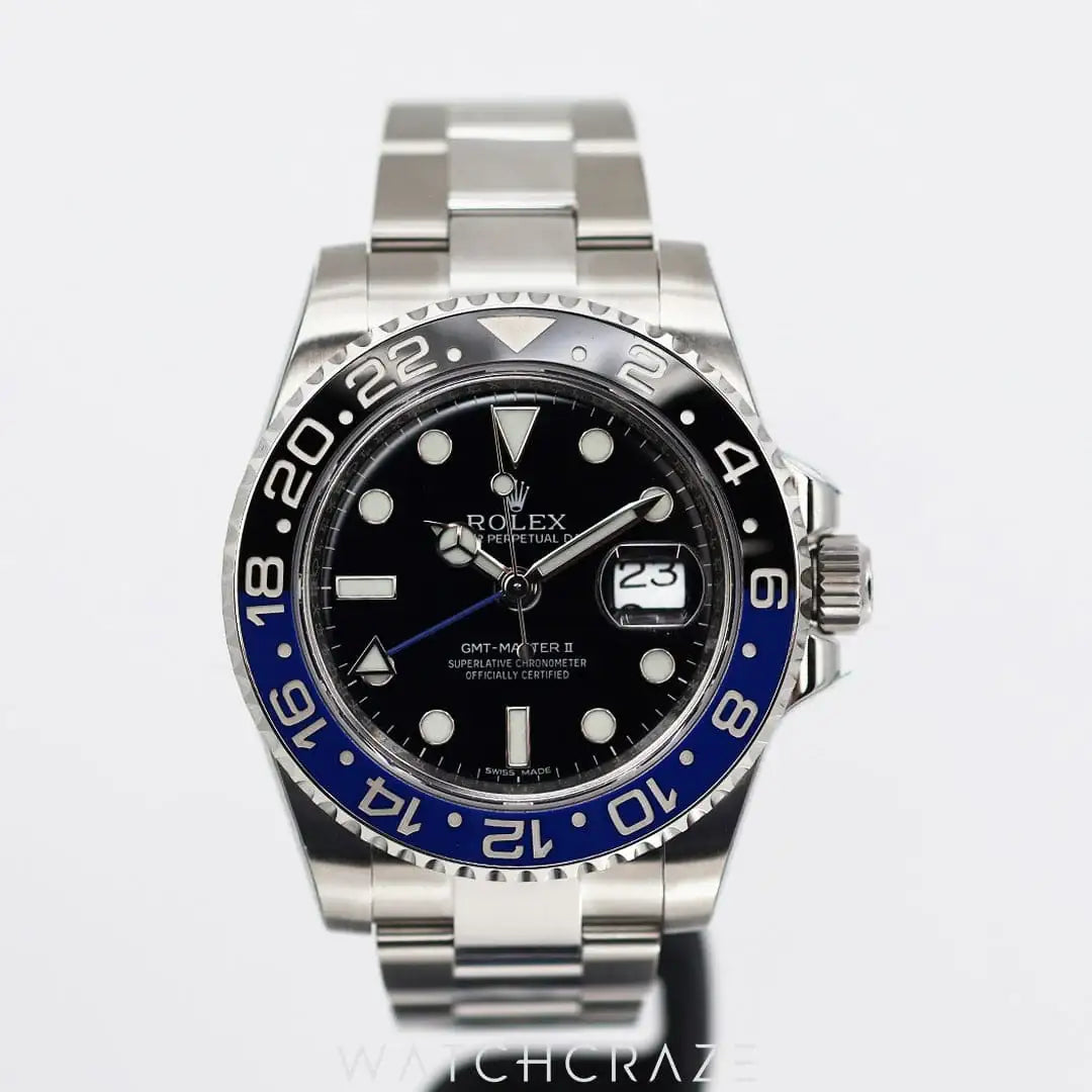 2014 ROLEX GMT-MASTER II "BATMAN" 40MM 116710BLNR
