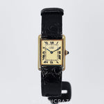 CIRCA 1990 CARTIER TANK MUST DE CARTIER 1613