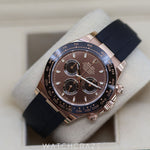 2022 ROLEX DAYTONA ROSE GOLD CHOCOLATE DIAL 40MM 116515LN
