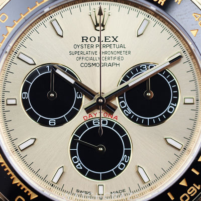 2023 ROLEX COSMOGRAPH DAYTONA 18K YELLOW GOLD 40MM 126518LN