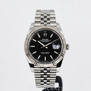 2022 ROLEX DATEJUST BLACK DIAL 41MM 126334