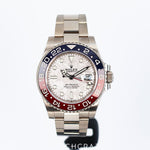 2022 ROLEX GMT MASTER II 18K WHITE GOLD METEORITE DIAL 40MM 126719BLRO